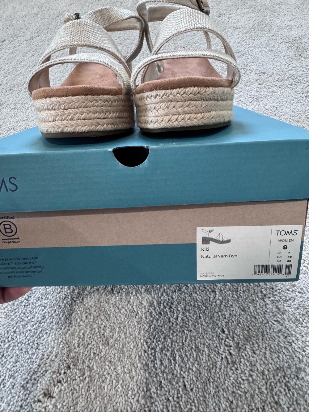 TOMS Kiki Espadrille Sandal - Picture 2 of 8